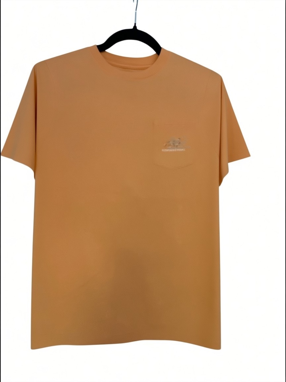 Boys Vineyard Vines Short Sleeve Pocket Tee — orange